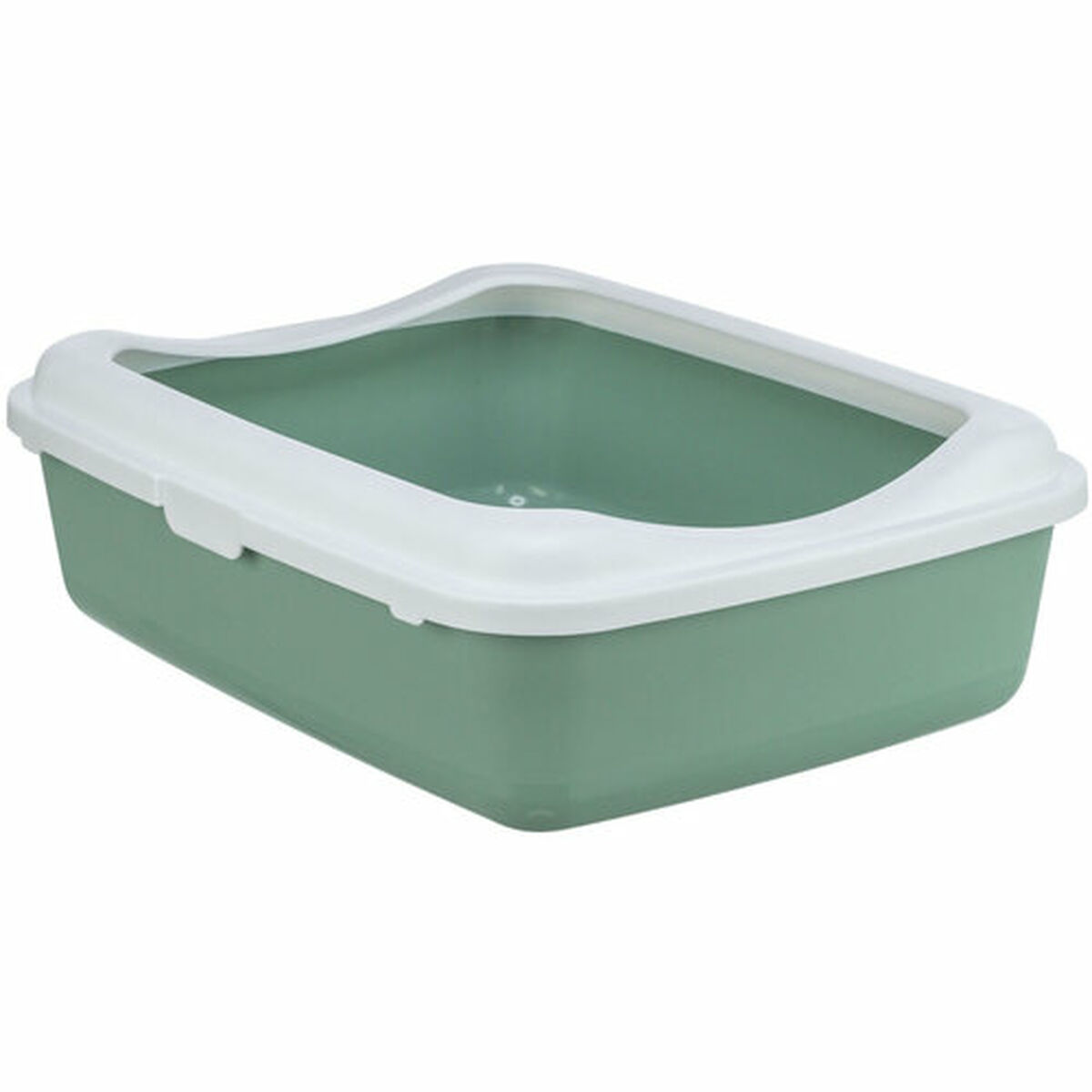 Kattenbak Trixie Classic Wit Groen Plastic 37 × 15 × 48 cm